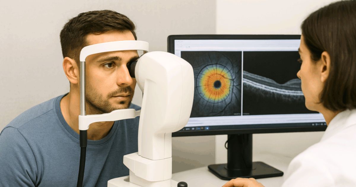 Exame de OCT em Vitória ES: A tomografia que vê o que o olho humano não alcança